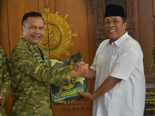 HUT ke-81 TNI, Korem 081/DSJ Sambangi Tokoh Agama di Kota Madiun