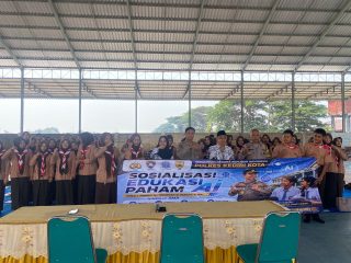 Polres Kediri Kota Edukasi AI di SMAN 1 Mojo, Pelajar Diajak Bijak Hadapi Era Digital