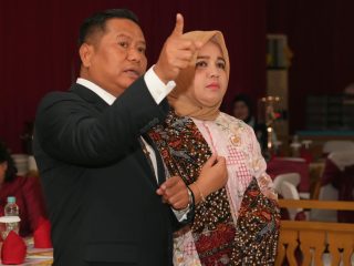 Di Hari Bahagia, Danrem Bhaskara Jaya Rawat Silaturahmi Keluarga Besar TNI.