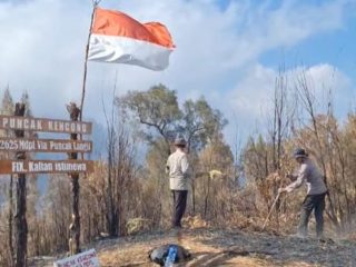 Polres Blitar dan Tim Gabungan Intensifkan Patroli Pemantauan, Antisipasi Karhutla Gunung Butak