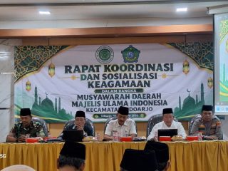 MUI dan Forkopimka Sidoarjo Perkuat Sinergi Jaga Kerukunan dan Stabilitas Wilayah