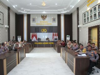 Polres Kediri Kota Sosialisasikan Agen Perlinsos, Polisi Didorong Bantu Warga Akses Bantuan Sosial