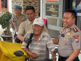 Kapolres Batu Kembalikan Motor Korban Kasus Ganjal Es Krim Fiktif
