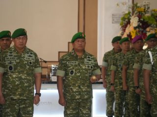 Pangkat Baru, Amanah Baru: Danrem Bhaskara Jaya Hadiri Korps Raport 280 Perwira