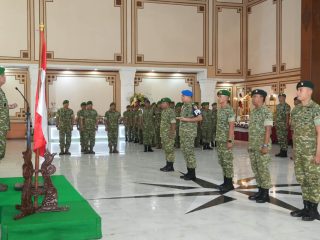 Kenaikan Pangkat Jadi Momentum Penghargaan, Danrem Bhaskara Jaya Hadiri Korps Raport Perwira