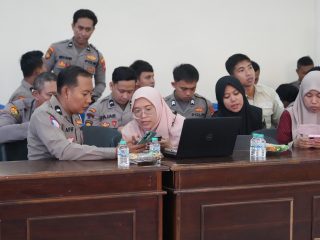 Registrasi IKD Anggota Polres Mojokerto Kota, Langkah Awal Dukung Tugas sebagai Agen Pendaftar Perlinsos