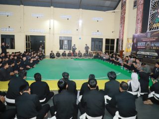 Kapolres Kediri Kota Perkuat Sinergi dengan PSHT Pusat Madiun, Bersama Jaga Kondusivitas Kota