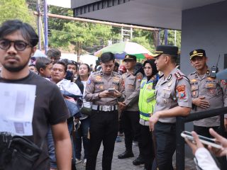 Pastikan Suporter Nyaman, Kapolres Kediri Kota Cek Pengamanan Laga Persik Vs PSS Sleman