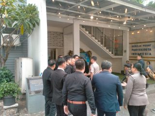 Minggu Kasih di GPPI Kediri, Kapolres Ajak Jemaat Bijak Bermedia Sosial dan Manfaatkan Layanan 110